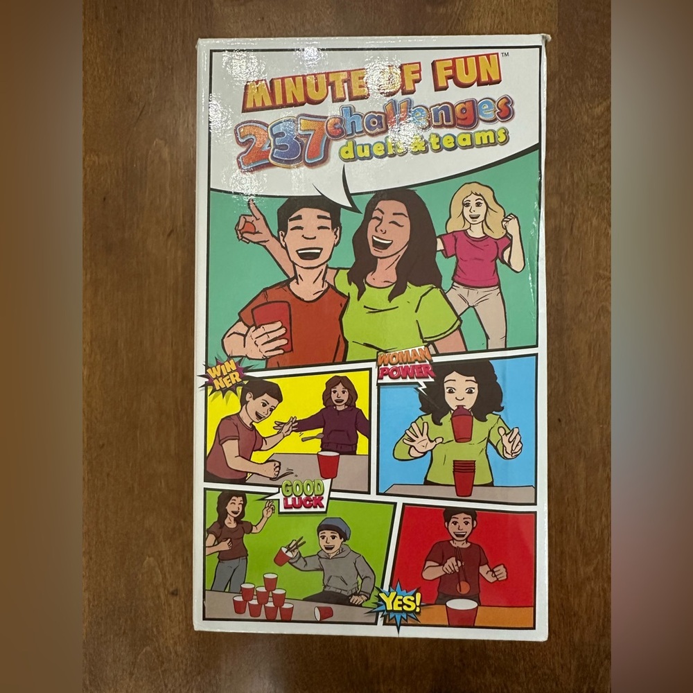 Minute of Fun Game - Colorful Challenge Set